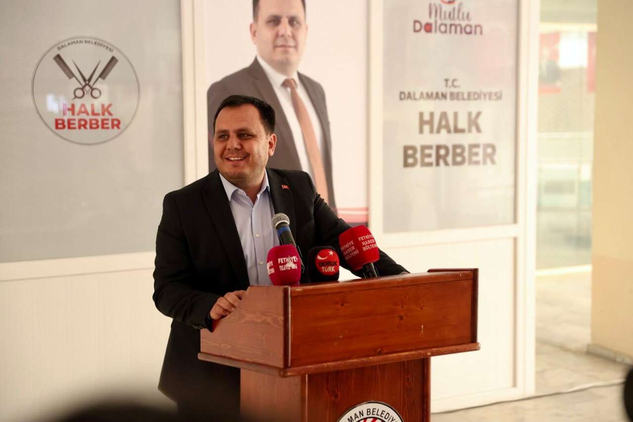 Dalaman'da Halk Berber Hizmete Açıldı 4